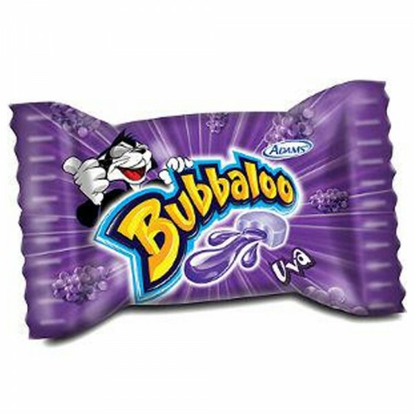Chiclete Bubbaloo Uva 5g